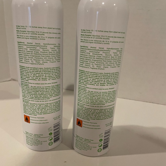 2 New Hempz Herbal Workable Hairspray Medium Hold; 8oz. - Picture 2 of 5